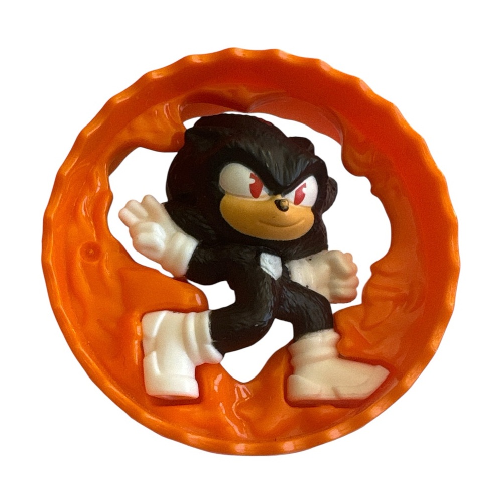 McDonald’s 2024 Sonic 3 Movie Shadow Orange Roller Toy